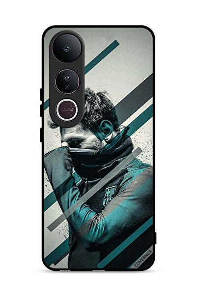 Covernex غطاء حماية فيفو V50 لايت بتصميم وجه ميسي المختبئ