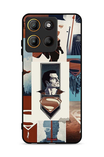 Tolwak غطاء حماية موتورولا موتو جي 15 برسومات سوبرمان