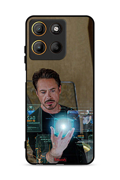 Tolwak غطاء حماية موتورولا موتو جي 15 بتصميم الرجل الحديدي