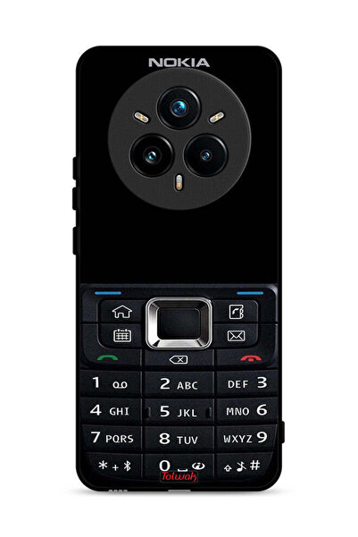 Tolwak غطاء حماية لهاتف Realme 14 Pro Plus 5G بنمط هاتف قديم