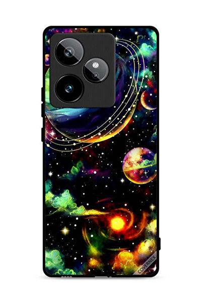 Covernex غطاء حماية لهاتف Realme GT 7T 5G بنقشة نباتات زحل