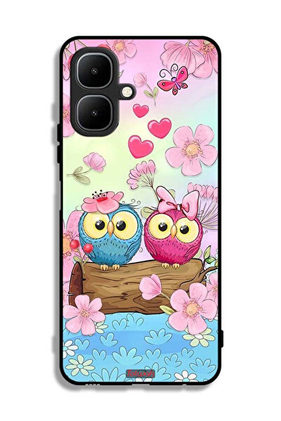 Tolwak غطاء حماية لهاتف إنفينيكس سمارت 10 برسومات بومة لطيفة