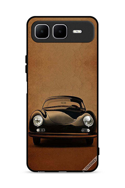 Covernex غطاء حماية لهاتف Infinix Smart 10 Plus بتصميم سيارة كلاسيكية