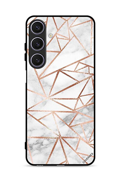 Covernex غطاء حماية لهاتف Samsung Galaxy A17 بنمط رخامي وورق جدران