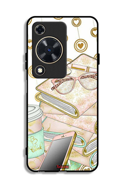 Tolwak Huawei Nova Y72S Protective Case Cover Glasses On Books
