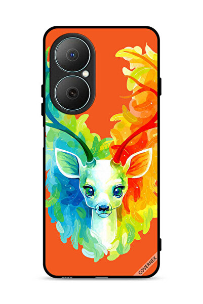 Covernex غطاء حماية لهاتف هواوي نوفا Y73 بتصميم غزال ملون