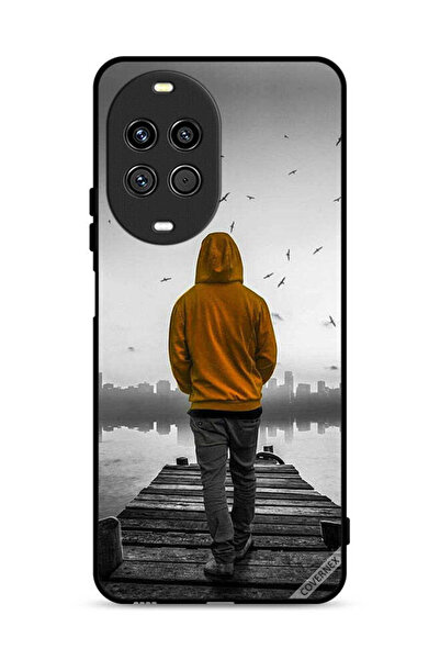 Covernex غطاء حماية لهاتف هواوي نوفا 14 برو 5G بتصميم فتى حزين يمشي