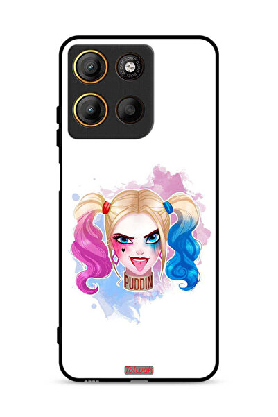 Tolwak غطاء حماية موتورولا موتو جي 15 برسومات هارلي كوين