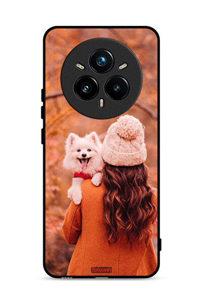 Tolwak غطاء حماية لهاتف Realme 14 Pro Plus 5G يحمل جروًا