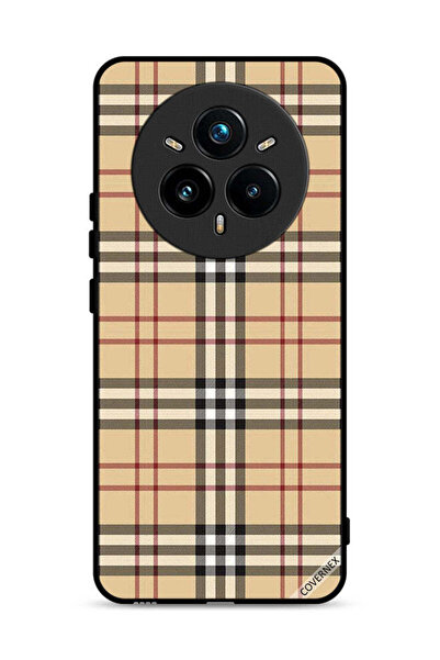 Covernex غطاء حماية لهاتف Realme 14 Pro 5G بنمط خطوط على القماش