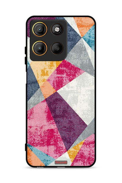 Tolwak غطاء حماية لهاتف موتورولا موتو جي 15 بنمط طلاء