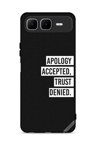 Covernex غطاء حماية لهاتف Infinix Smart 10 Plus - اعتذار مقبول - ثقة مرفوضة