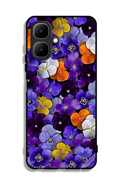 Covernex غطاء حماية لهاتف إنفينيكس سمارت 10 - زهور صغيرة