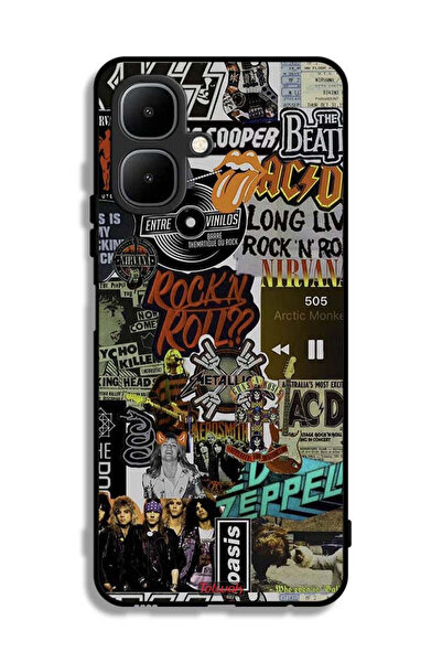 Tolwak غطاء حماية لهاتف Infinix Smart 10، تحيا موسيقى الروك آند رول