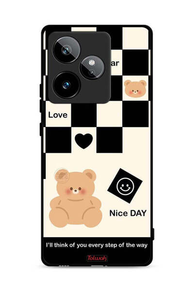 Tolwak غطاء حماية لهاتف Realme GT 7T 5G سأفكر فيك في كل خطوة على الطريق