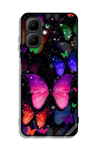 Covernex غطاء حماية لهاتف إنفينيكس سمارت 10 بنقشة الفراشات