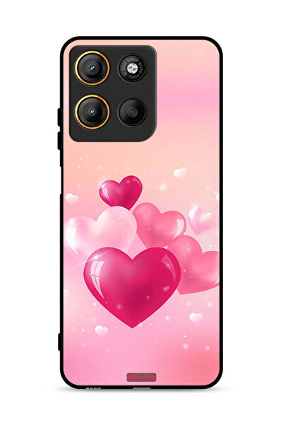 Tolwak غطاء حماية لهاتف موتورولا موتو جي 15 برسومات قلوب جميلة