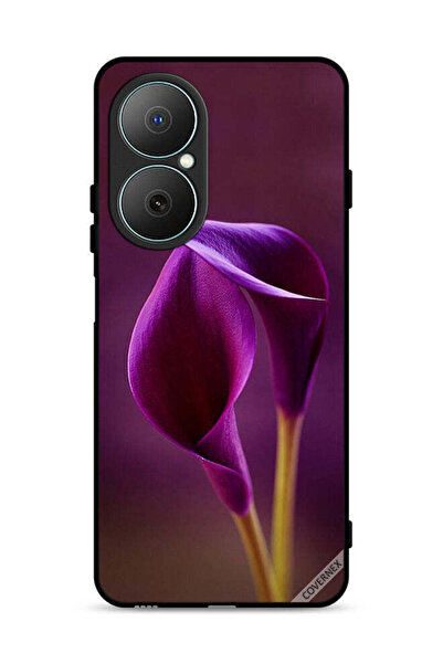 Covernex غطاء حماية لهاتف هواوي نوفا Y73 بزهرتين جميلتين