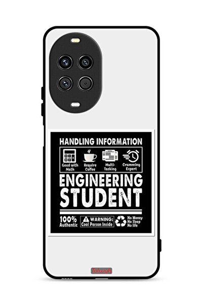 Tolwak غطاء حماية لهاتف هواوي نوفا 14 برو 5G، ملصق طالب هندسة