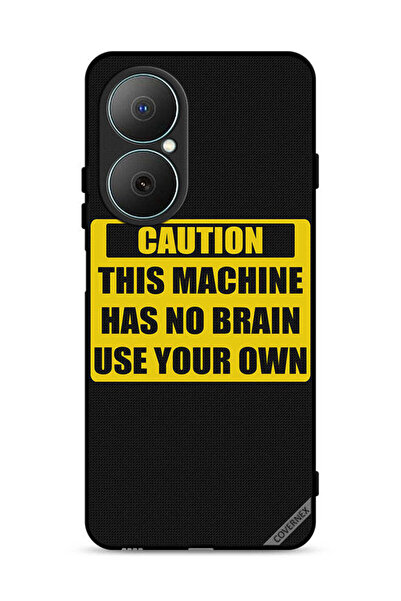 Covernex غطاء حماية لهاتف هواوي نوفا Y73 تحذير: هذا الجهاز لا يحتوي على دماغ ...