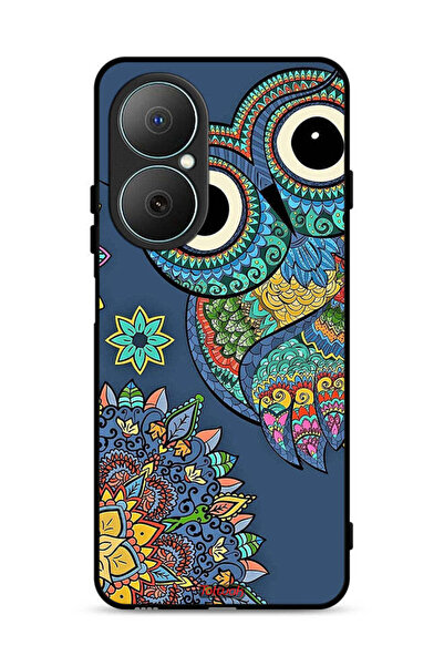 Tolwak غطاء حماية لهاتف هواوي نوفا Y73 بتصميم بومة زهرية