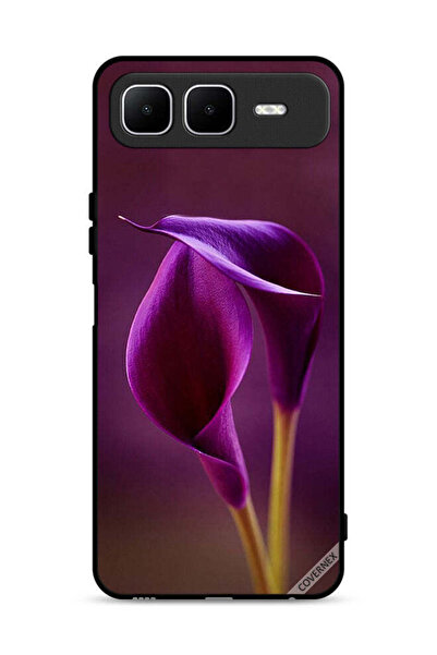 Covernex Infinix Smart 10 Plus Protective Case Cover Two Beautiful Flowers