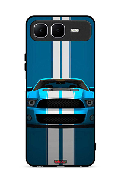Tolwak Infinix Smart 10 Plus Protective Case Cover Car Abstract Art