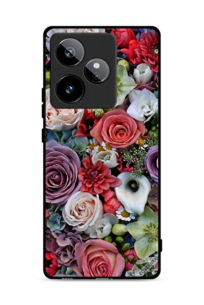 Covernex غطاء حماية لهاتف Realme GT 7T 5G بنقشة الورود