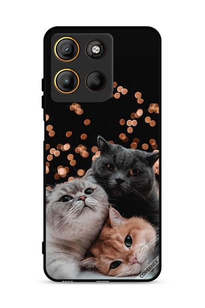 Covernex غطاء حماية موتورولا موتو جي 15 بتصميم قطط