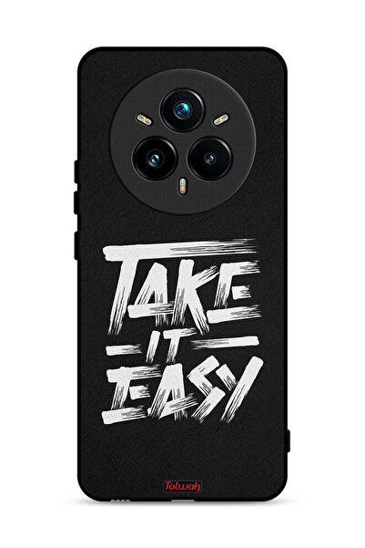 Tolwak غطاء حماية لهاتف Realme 14 Pro Plus 5G - Take It Easy
