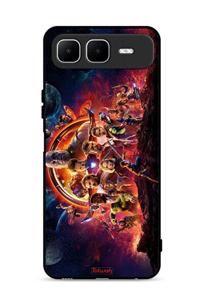 Tolwak Infinix Smart 10 Plus Protective Case Cover Avengers