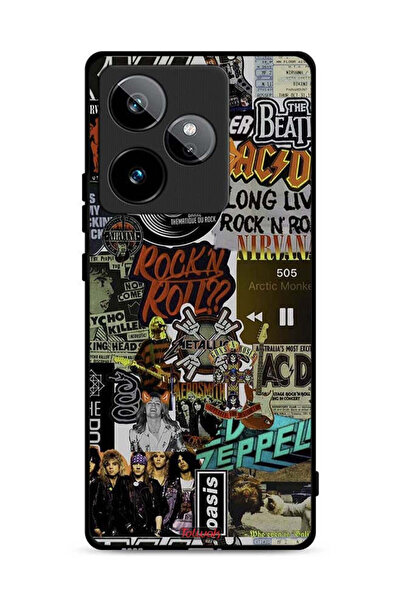 Tolwak غطاء حماية لهاتف Realme GT 7T 5G، تحيا موسيقى الروك أند رول