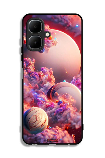 Tolwak غطاء حماية لهاتف إنفينيكس سمارت 10 - سحاب، فن تجريدي