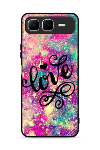 Covernex غطاء حماية لهاتف Infinix Smart 10 Plus بخلفية Love Sparks
