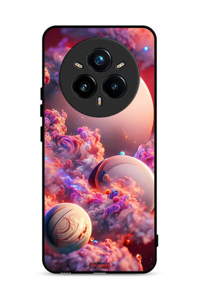 Tolwak غطاء حماية لهاتف Realme 14 Pro 5G بطبعة غيوم وفن تجريدي