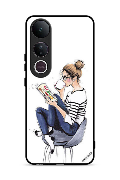 Covernex غطاء حماية لهاتف Vivo V50 Lite - قراءة كتاب الفن