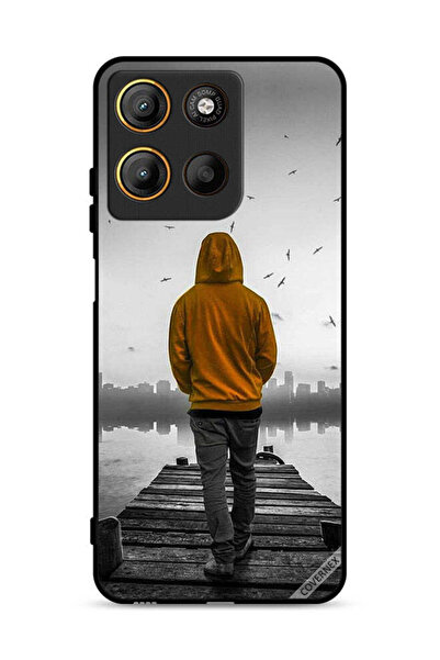 Covernex غطاء حماية موتورولا موتو جي 15 - فتى حزين يمشي