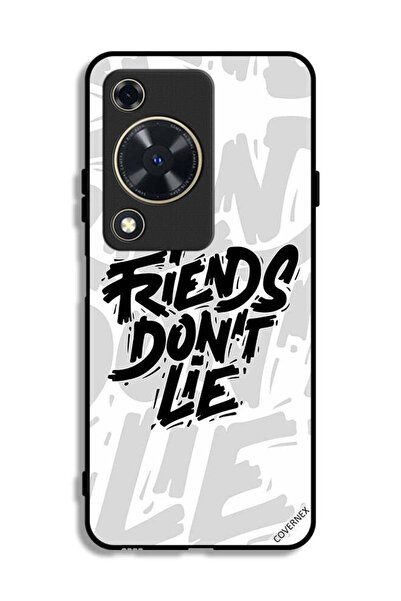 Covernex غطاء حماية لهاتف هواوي نوفا Y72S - أصدقاء الخط لا يكذبون