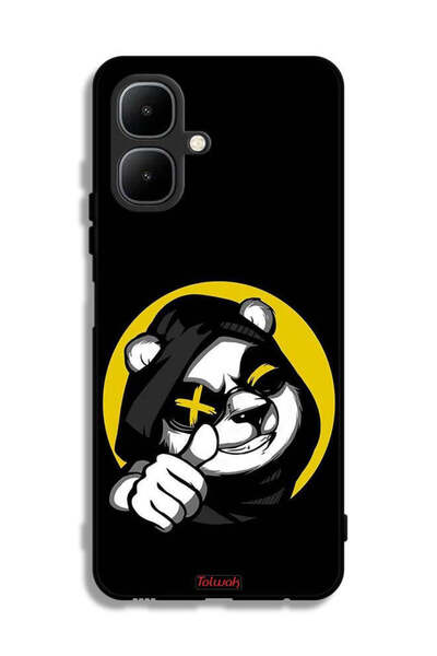 Tolwak غطاء حماية لهاتف إنفينيكس سمارت 10 بتصميم قطة مارشميلو لطيفة