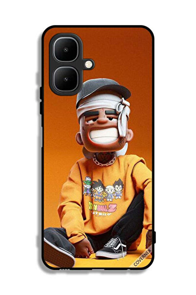 Covernex غطاء حماية من إنفينيكس سمارت ١٠ بتصميم فتى متعب مصاب