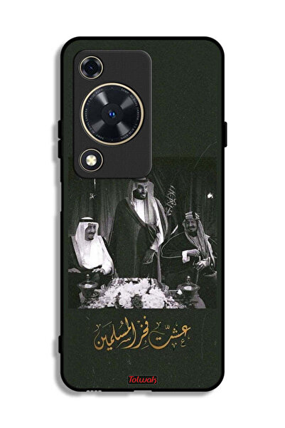 Tolwak غطاء حماية لهاتف هواوي نوفا واي 63 الملك سلمان والملك عبد العزيز ومحمد...