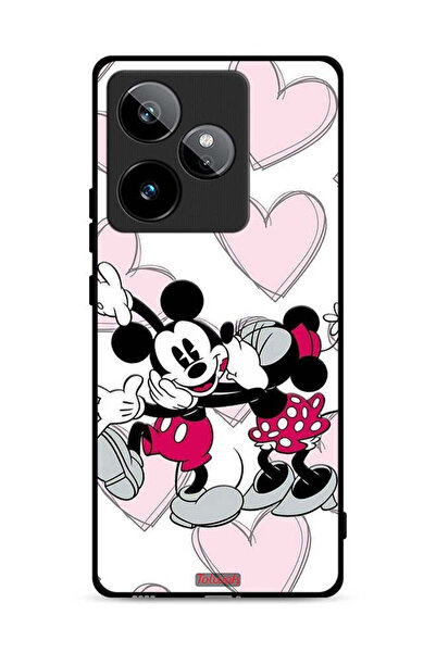 Tolwak غطاء حماية لهاتف Realme GT 7T 5G بطبعة عناق ميكي ماوس