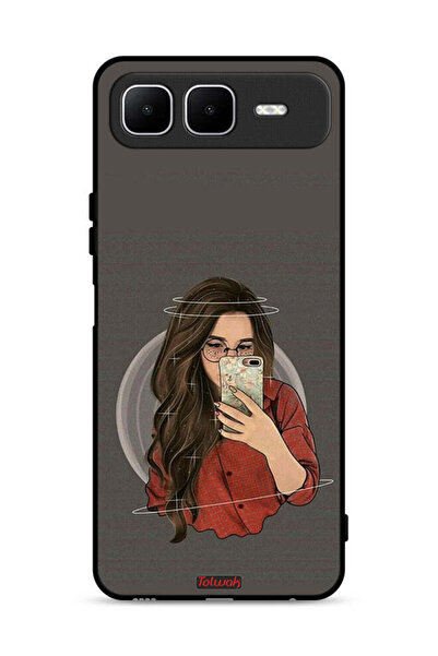 Tolwak غطاء حماية لهاتف Infinix Smart 10 Plus لالتقاط صور سيلفي