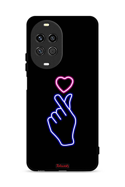 Tolwak غطاء حماية لهاتف هواوي نوفا 14 ألترا 5G بنقشة قلب سناب