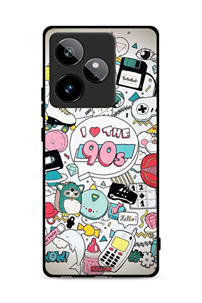 Tolwak غطاء حماية لهاتف Realme GT 7T 5G، أحب التسعينيات