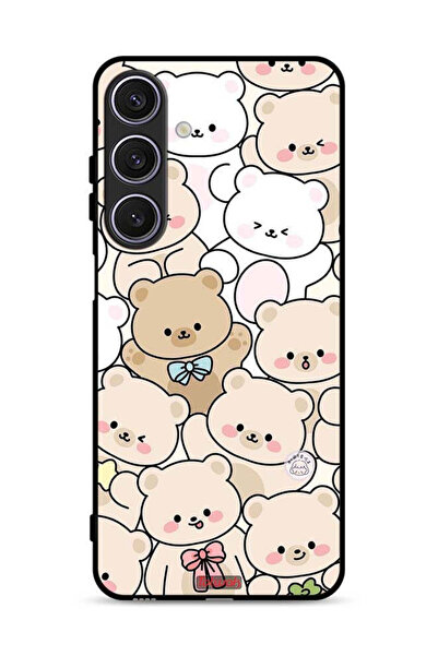 Tolwak غطاء حماية لهاتف سامسونج جالاكسي A17 بنقشة الدببة