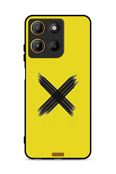 Tolwak غطاء حماية لهاتف موتورولا موتو جي 15 بنمط X