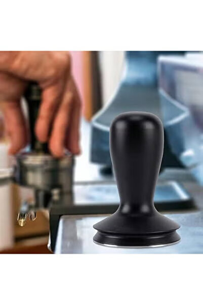 Generic Espresso Coffee Full Black Tamper Compressor 51mm