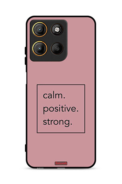 Tolwak غطاء حماية لهاتف موتورولا موتو جي 15 - هادئ، إيجابي، قوي