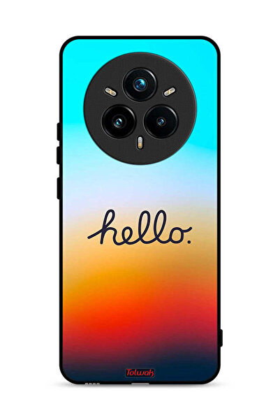 Tolwak غطاء حماية لهاتف Realme 14 Pro Plus 5G Hello
